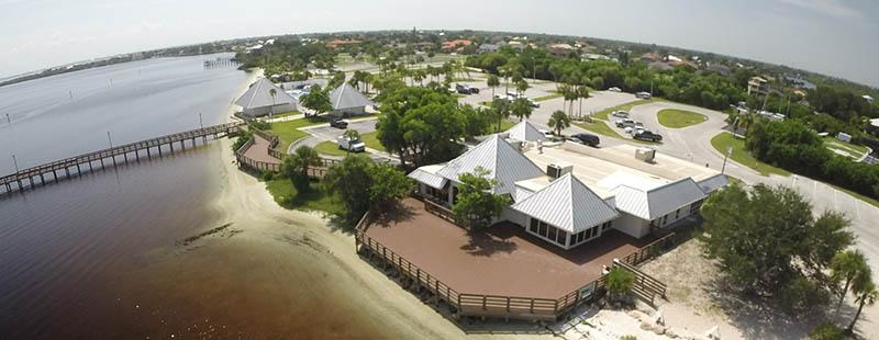 Port Charlotte Beach Recreation Center Aerial